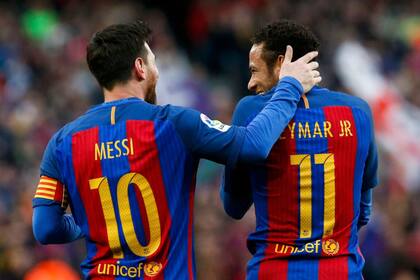 Messi y Neymar, dos estrellas que se hicieron brillar a la Liga de España