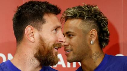 Messi y Neymar, juntos en Japón