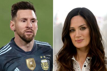 Messi y Paula Cháves