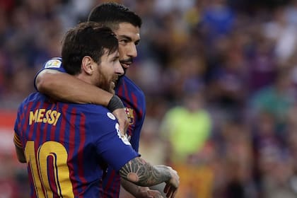 Messi y Suarez marcáron en la victoria de Barcelona