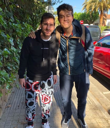Messi y una particular anécdota con un fanático en el barrio de Castelldefels