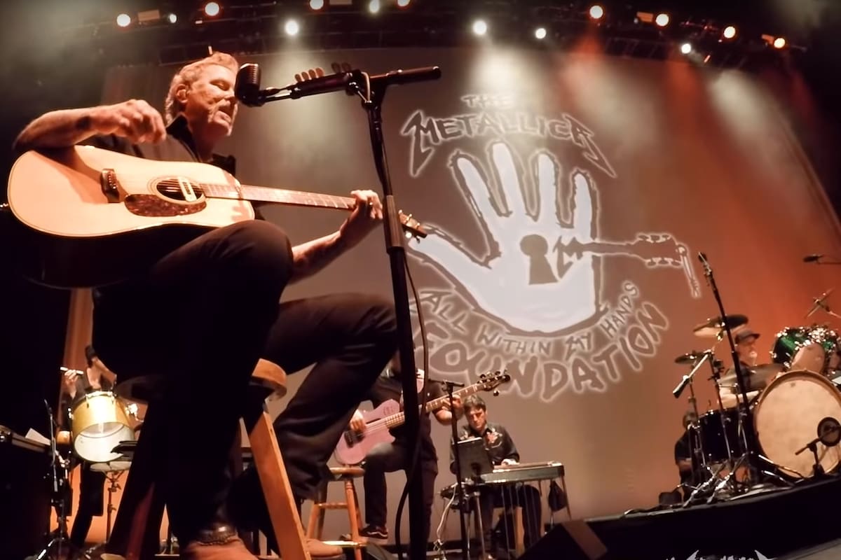 Metallica hizo una versión country de “The Four Horsemen”, un clásico de su disco debut de 1983