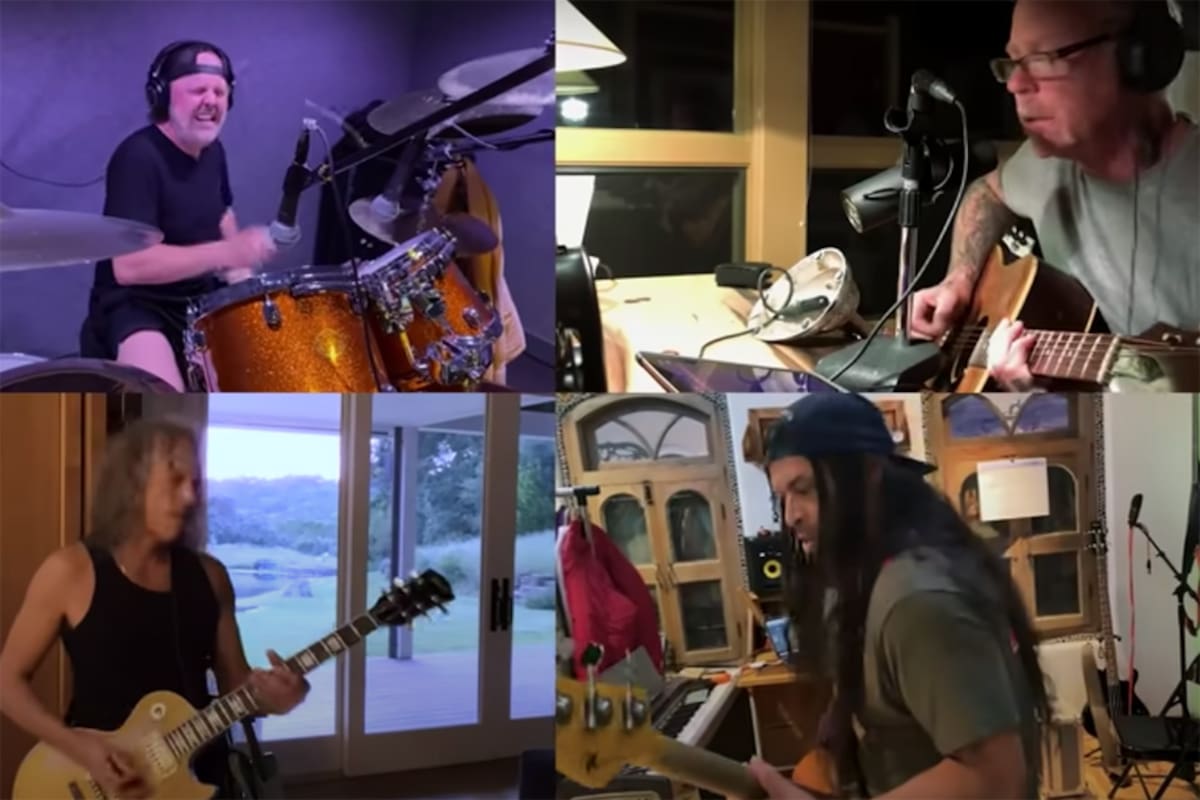 Metallica lanzó una versión acústica de un tema de ... And Justice For All y Neil Young presentó un disco grabado en 1975