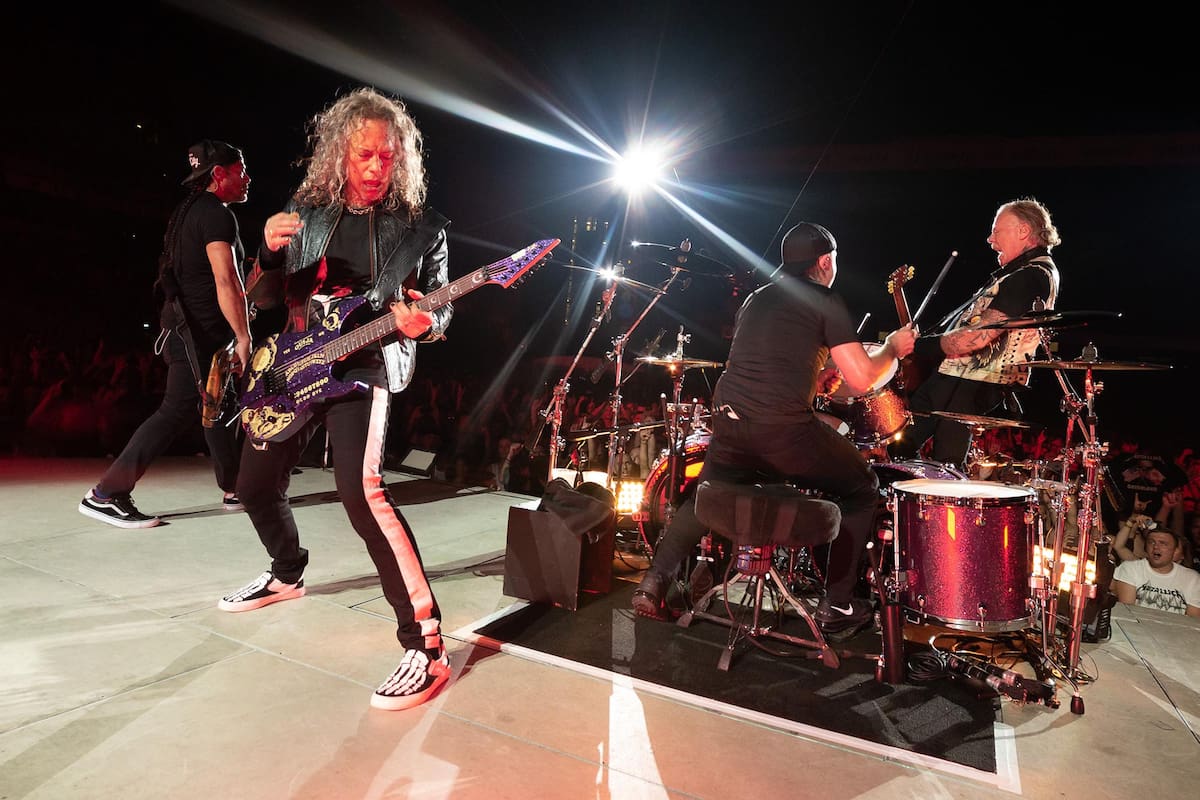 Metallica publicó un disco con versiones grabadas en vivo en sus presentaciones en Argentina