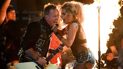 Metallica y Lady Gaga, explosivos
