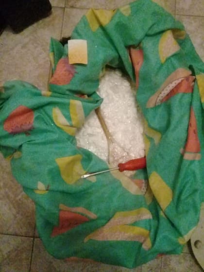 Metanfetamina secuestrada por la PSA