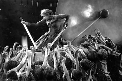 Escena de "Metrópolis", de Fritz Lang, basada en la novela de Thea von Harbou