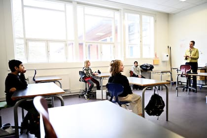 Las escuelas en Dinamarca fueron los primeros establecimientos en abrir tras un mes de aislamiento por el coronavirus