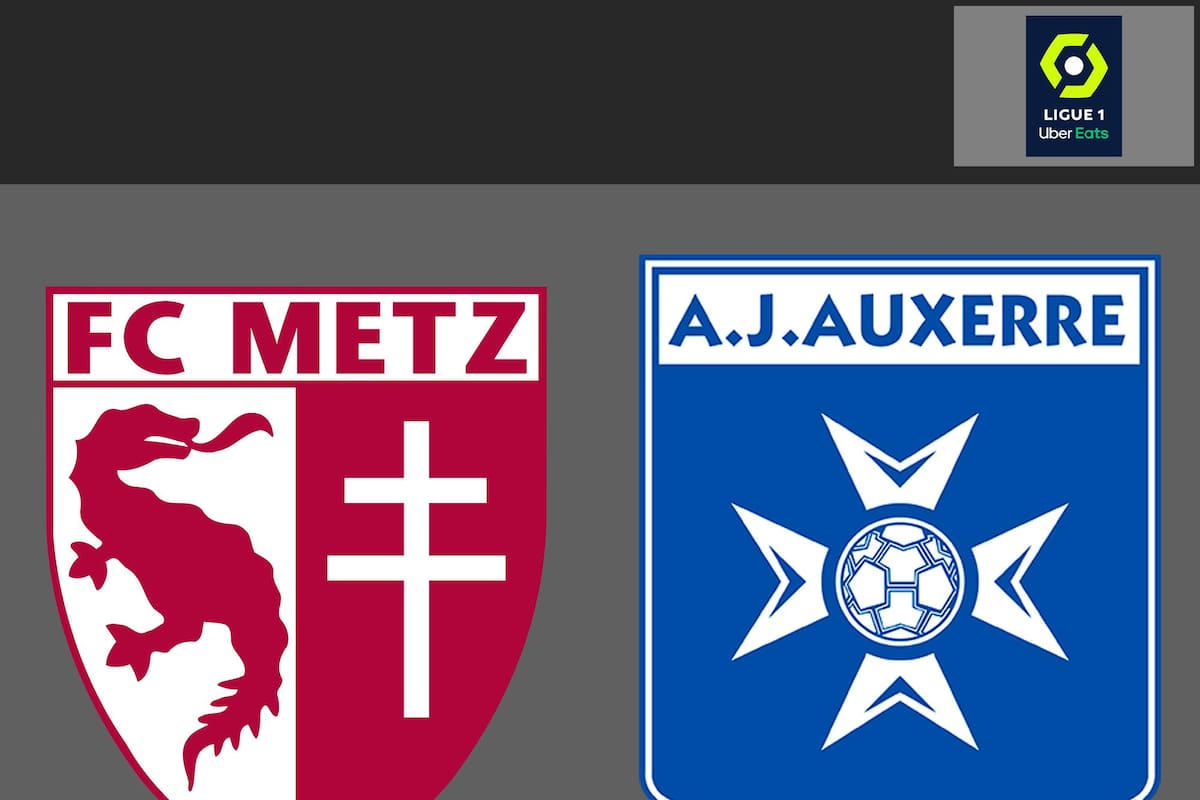 Metz vs. Auxerre, por una nueva jornada del fútbol francés
