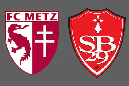 Metz y Brest disputaron uno de los encuentros de la jornada del fútbol francés