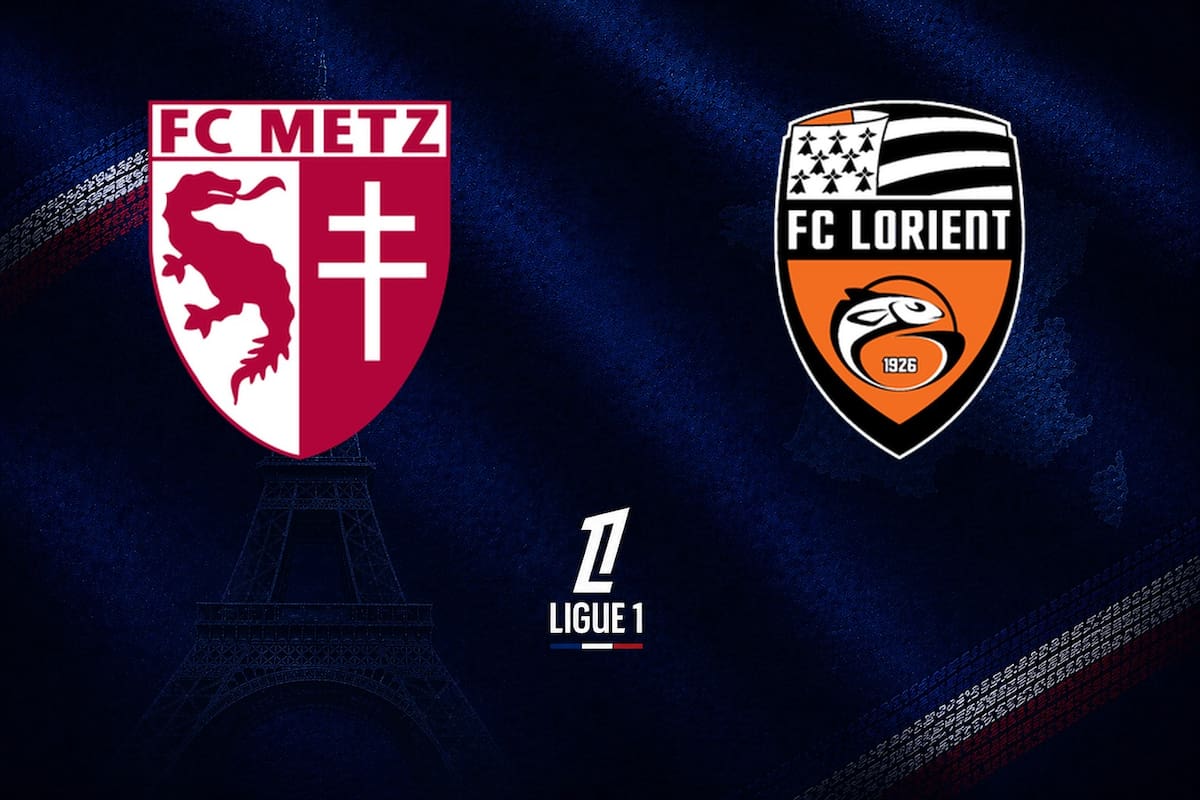 Metz y Lorient disputaron uno de los encuentros de la jornada del fútbol francés