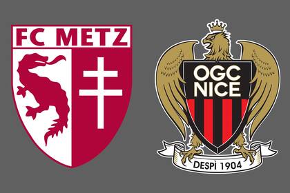 Metz y Nice disputaron uno de los encuentros de la jornada del fútbol francés