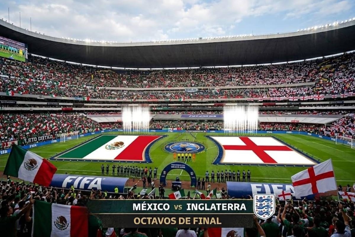 México e Inglaterra se enfrentarán en octavos de final en el Mundial 2026