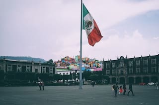 México: U2 graba video en el centro de Ciudad de México