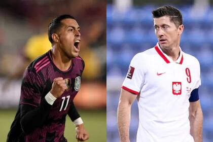 México y Polonia cierran la primera fecha del Grupo C con un duelo de '9' potentes: Funes Mori y Lewandowski.