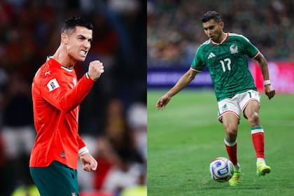 México y Portugal se enfrentarán en marzo de 2026 (Instagram/@cristiano) (X/@miseleccionmx)