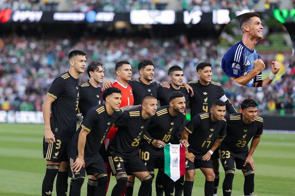 México y Portugal tendrían un partido amistoso en 2026 (Instagram @cristiano/@miseleccionmx)