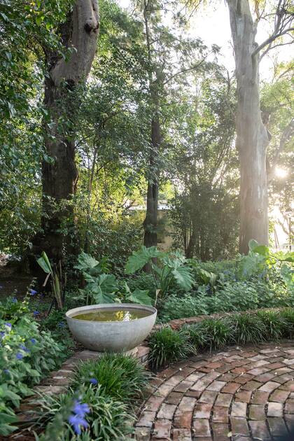 Mezclar diferentes tipos de materiales y plantas dará un toque de profundidad y estilo al jardín