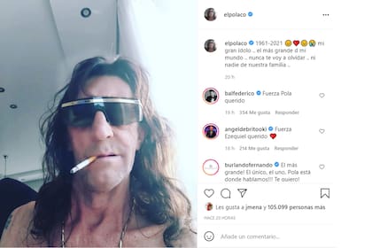 "Mi gran ídolo": las conmovedoras palabras de despedida de El Polaco hacia su padre
