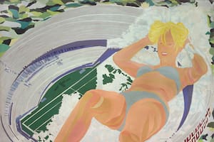 "Mi mundial" (1977), pintura de Marta Minujín