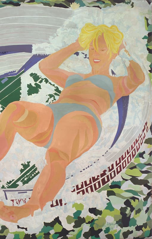"Mi mundial" (1977), pintura de Marta Minujín