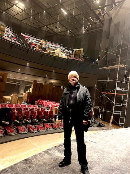 "Mi transición hacia el teatro es cada vez más acentuada", señala Campanella