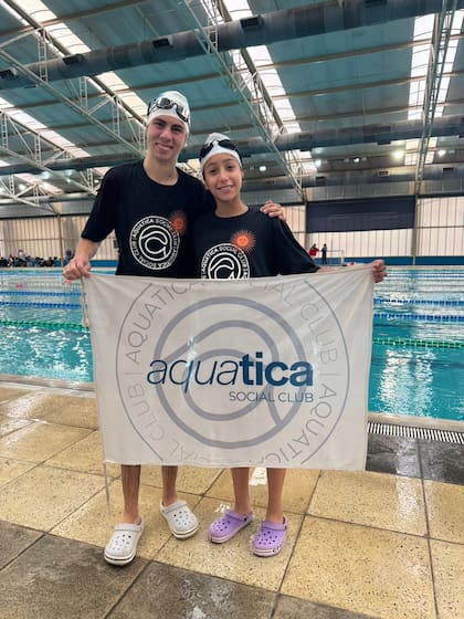 Mía de la Iglesia: una promesa de la natación argentina.