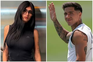 La burla de Mia Khalifa a Enzo Fernández por la derrota de la selección argentina