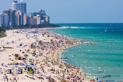 Miami Beach es una de las islas más concurridas durante el spring break