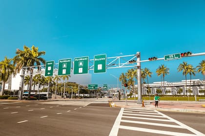 Miami vive días de intenso calor, que obligó a los turistas a postergar sus paseos