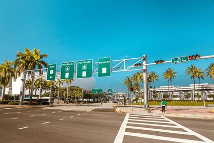 Miami vive días de intenso calor, que obligó a los turistas a postergar sus paseos