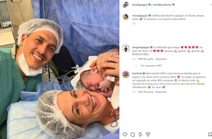 Mica Lapegüe se convirtió en mamá por primera vez (Foto: Instagram/@micalapegue)