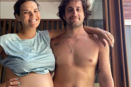 Mica Vázquez y su pareja Gero Klein se convirtieron en padres el 31 de diciembre