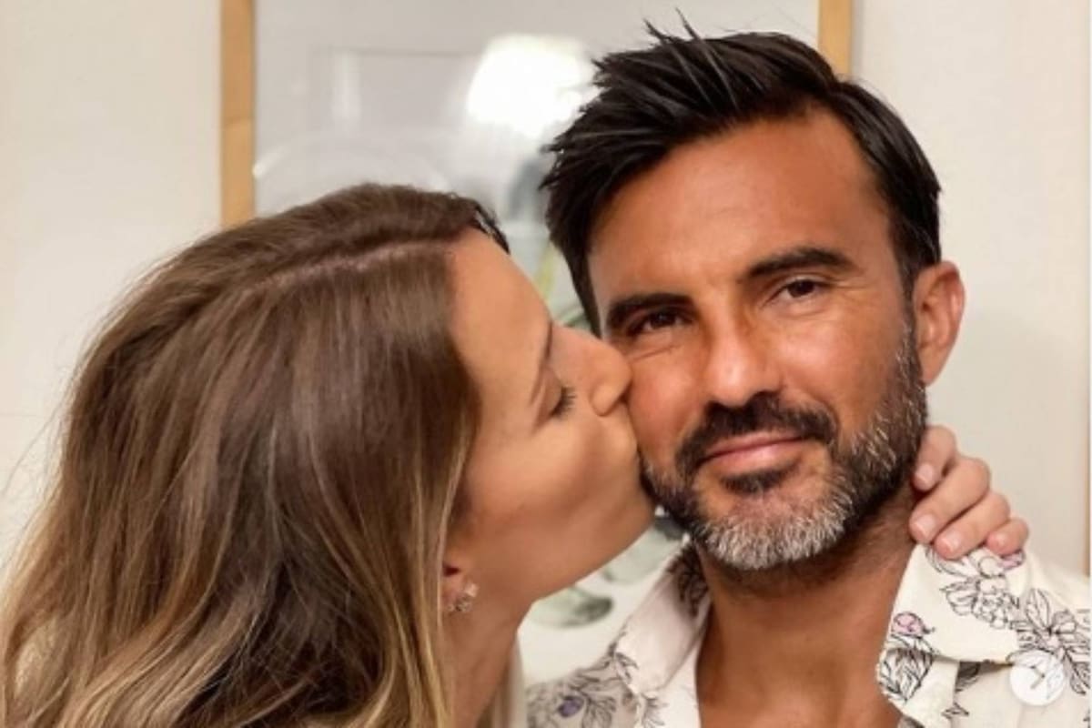 Mica Viciconte dejó en evidencia a Fabián Cubero mientras caminaba en las playas caribeñas.