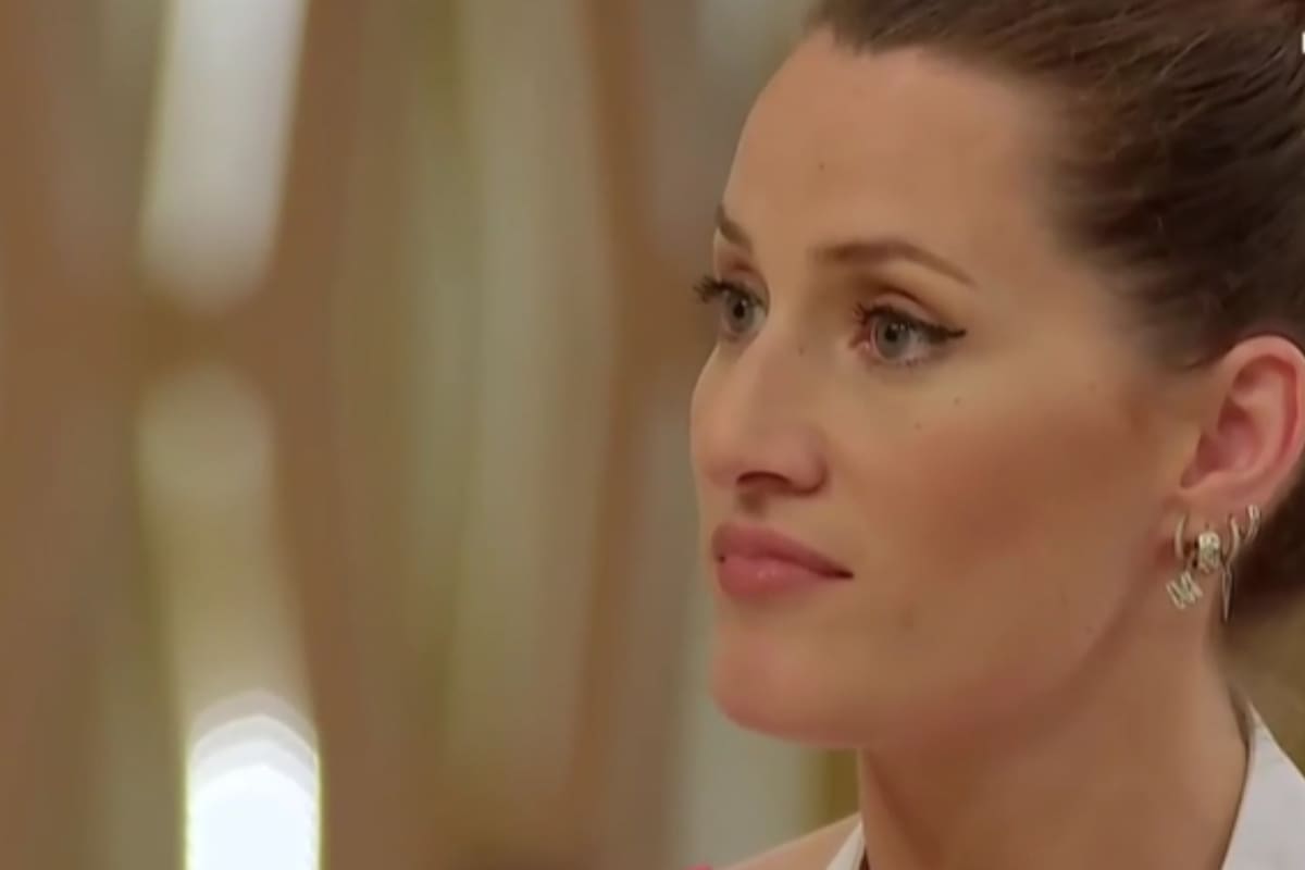 Mica Viciconte fue sorprendida en pleno programa (Foto: Captura de video)