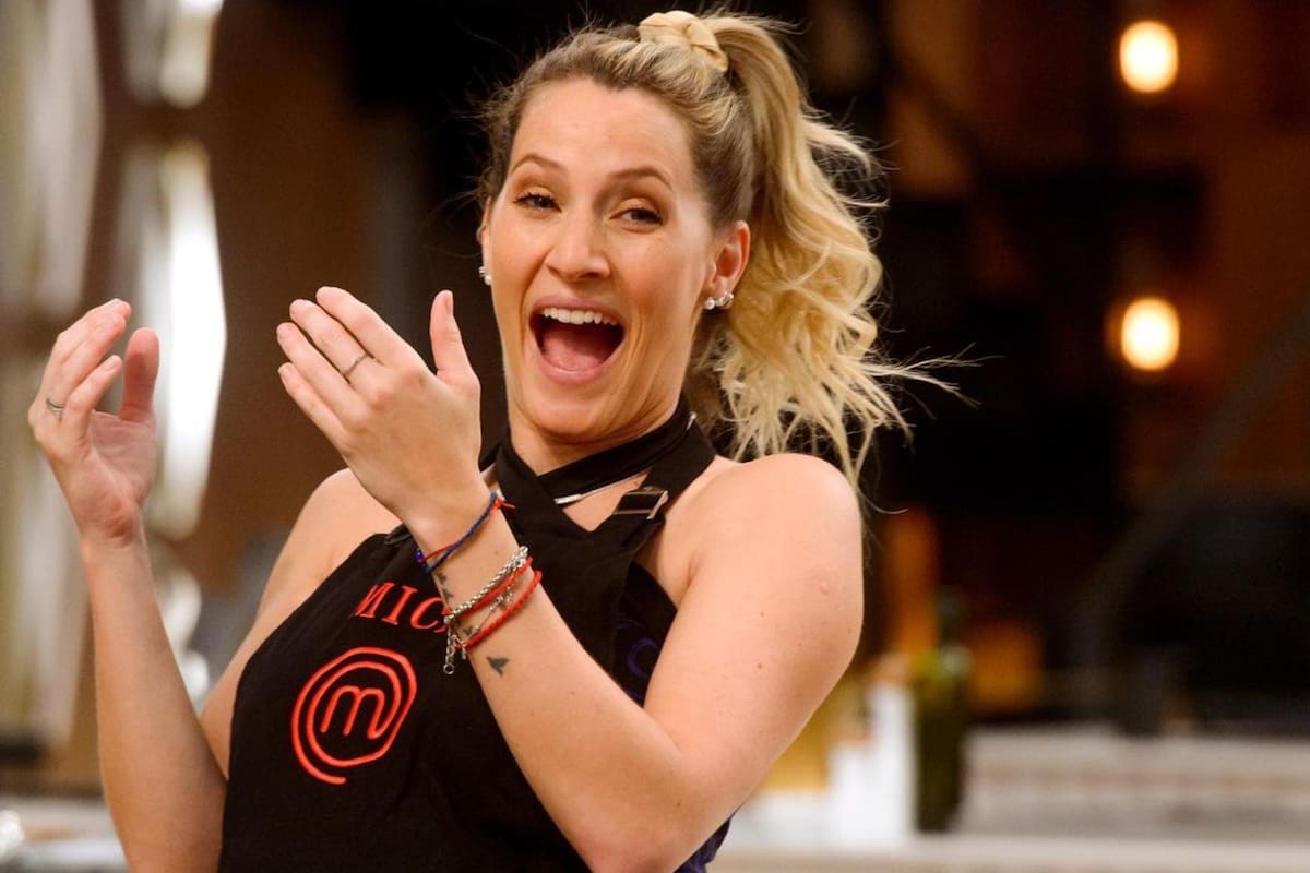 Mica Viciconte participa en el reality de cocina MasterChef Celebrity (Telefe) (Crédito: Instagram/@micaviciconte)