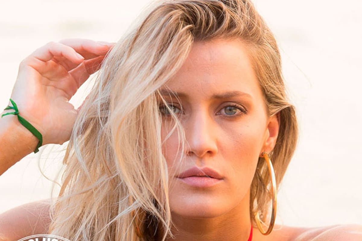 Mica Viciconte, visita la costa como modelo y actriz