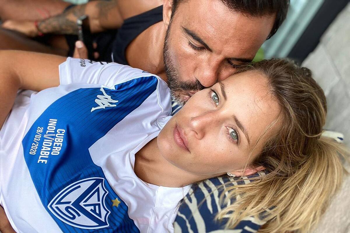 Mica Viciconte y Fabián Cubero y una cuarentena compartida.