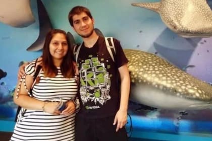 Micaela Durán y Alejandro Ybañez, los padres