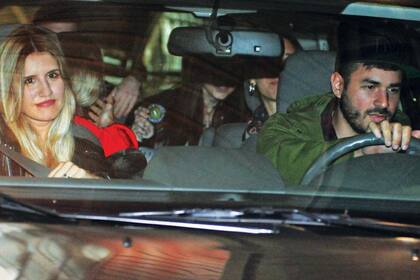 Micaela en el 2016, junto a una de las primeras salidas oficiales junto a Guido Iannaccio