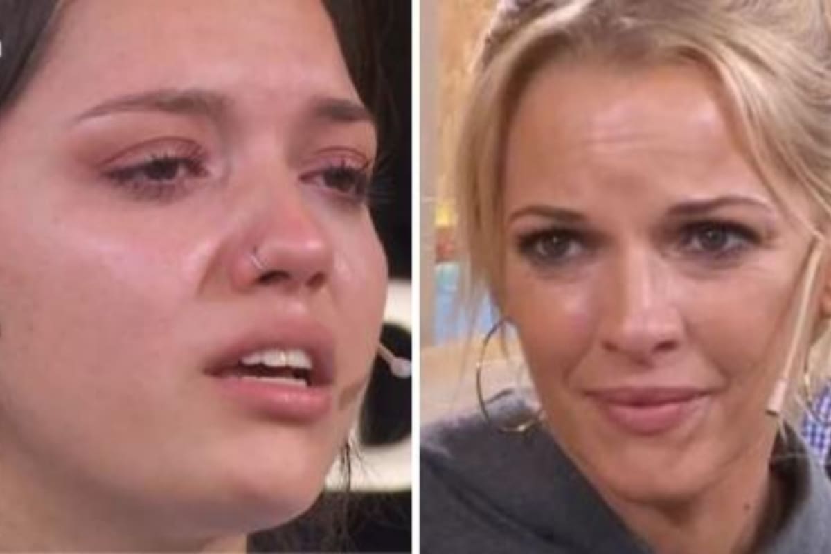 Micaela hizo emocionar a Carina Zampini con su relato (Foto: Eltrece)