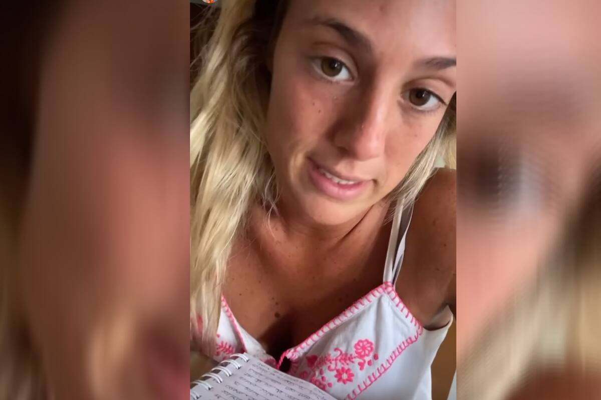 Micaela Lapegüe, enojada con aquellos que se rieron del estado de salud de su papá.