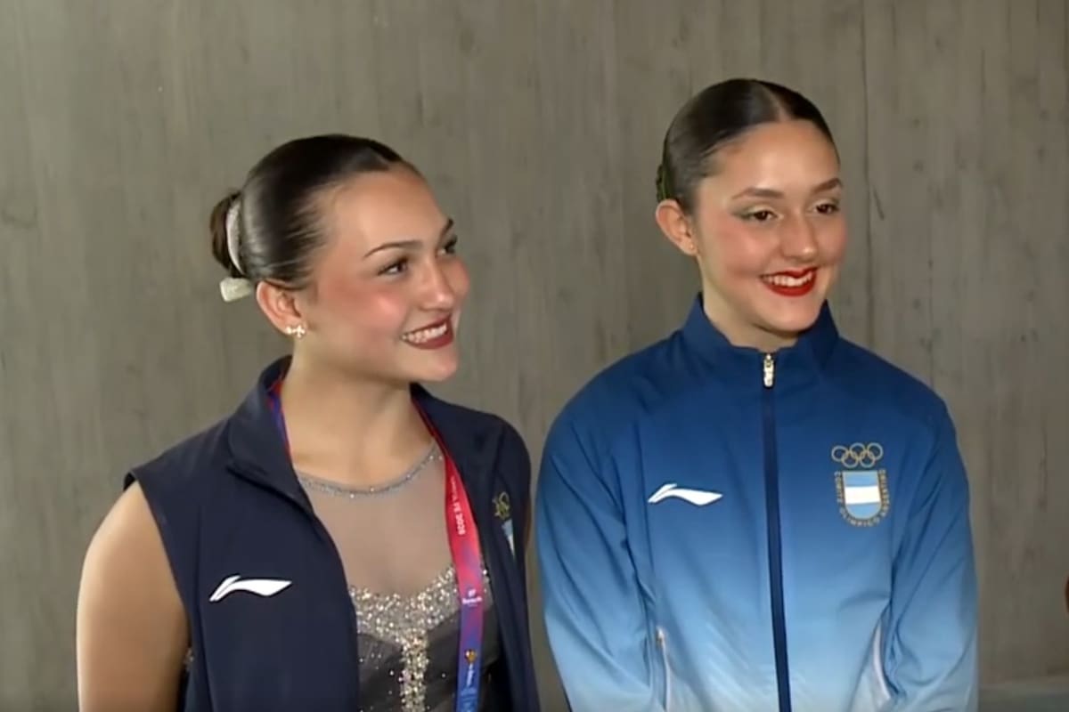 Micaela Lopetegui y Valentina Longo, las patinadoras artísticas argentinas que hicieron historia en los Juegos Suramericanos 2026