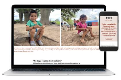 Micaela Urdinez fue ganadora por su trabajo para la serie Hambre de Futuro sobre el Impenetrable