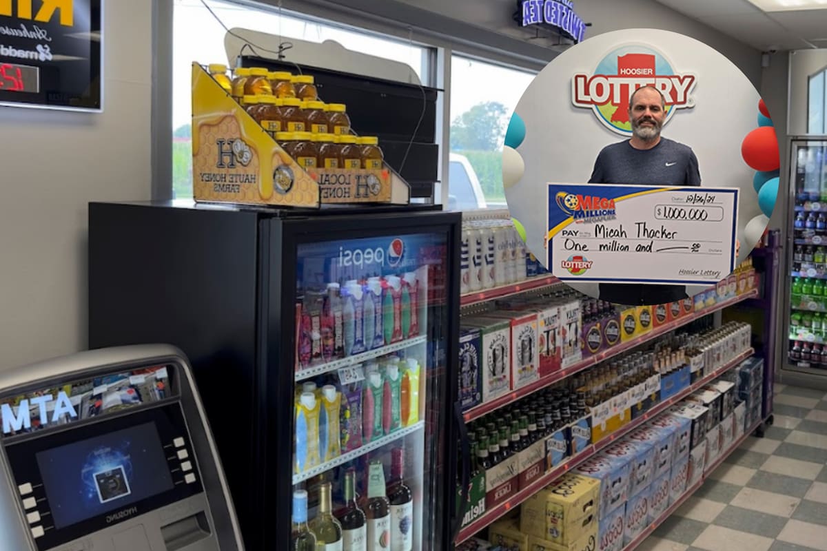 Micah Thacker compró un boleto de Mega Millions por curiosidad y terminó ganando un millón de dólares