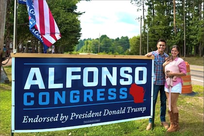 Michael Alfonso, yerno del secretario de Transporte Sean Duffy, ganó las primarias republicanas para el 7° distrito congressional de Wisconsin