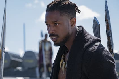 Michael B. Jordan en Pantera negra