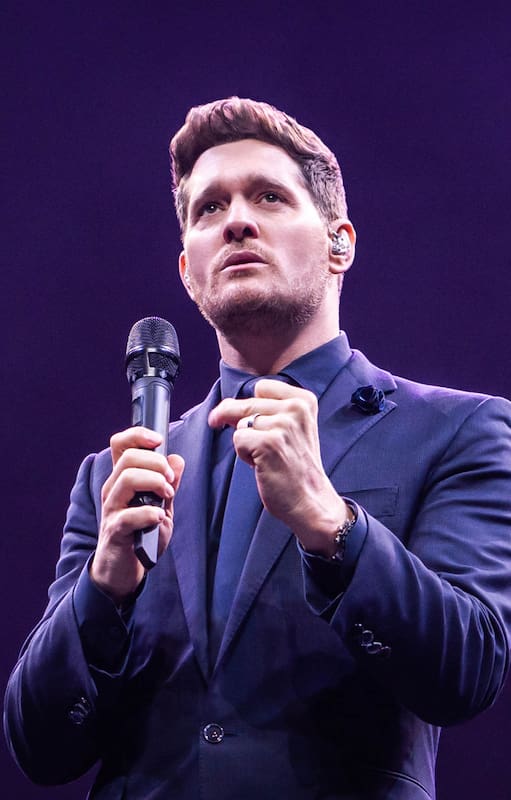 Michael Bublé, emocionado con su visita al país (Foto: Rolex Testimonee - ©Joshua Mellin)