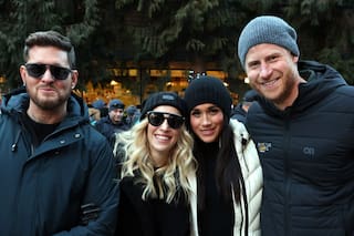 Lopilato y Bublé compartieron una tarde con el príncipe Harry y Meghan Markle en Vancouver