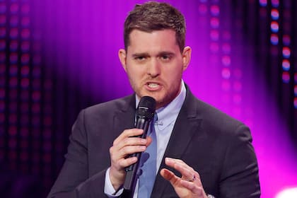 Michael Bublé subió a su hija Vida al escenario y compartió un dulce momento con la pequeña